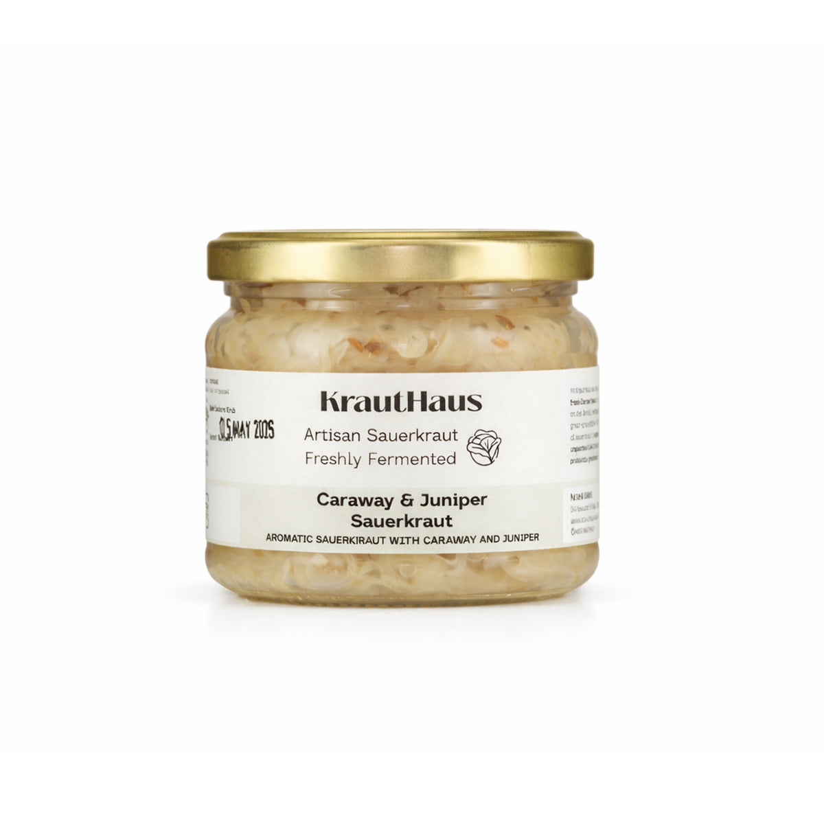 Caraway & Juniper Unpasteurised Sauerkraut