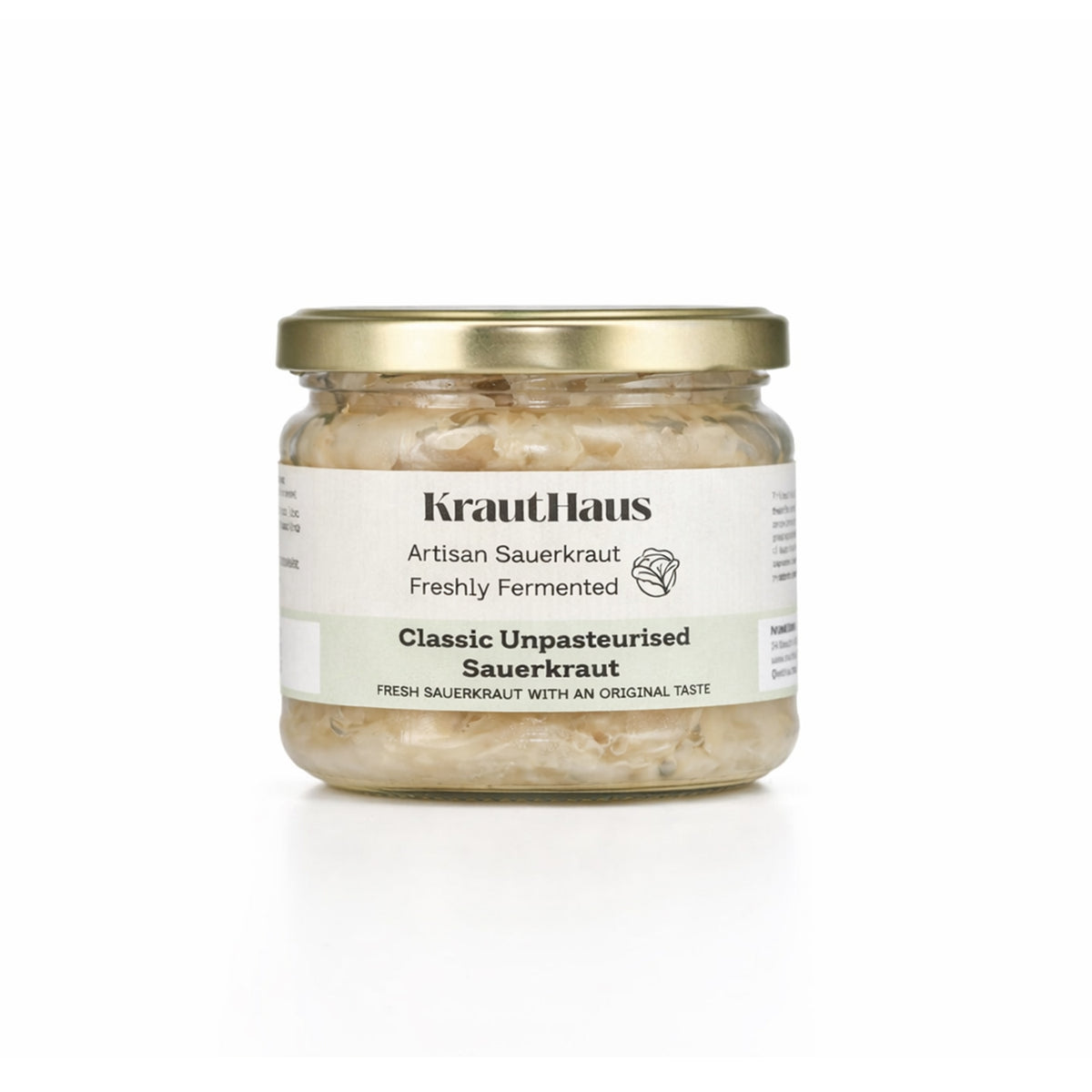 Classic Unpasteurised Sauerkraut