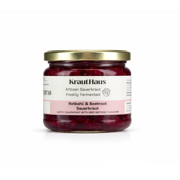 Rotkohl & Beetroot Unpasteurised Sauerkraut
